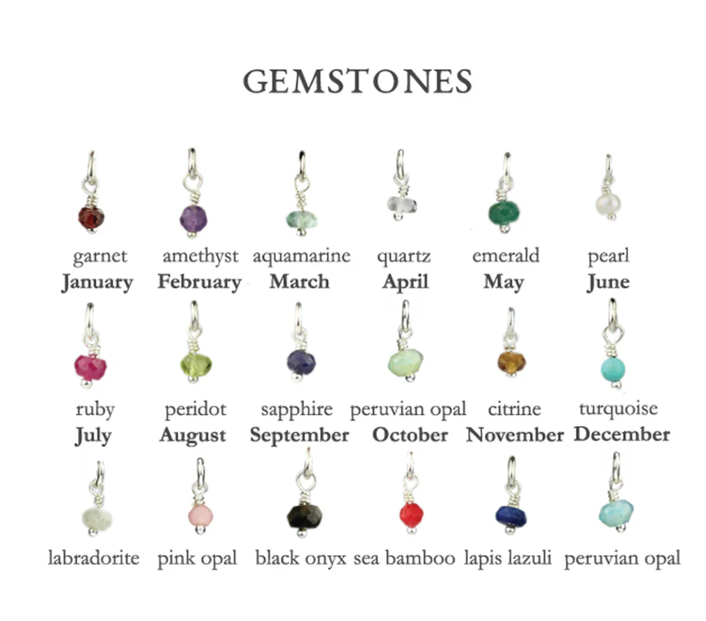 Marmalade Jewellery - Tassel Gemstone Charm - Image 2