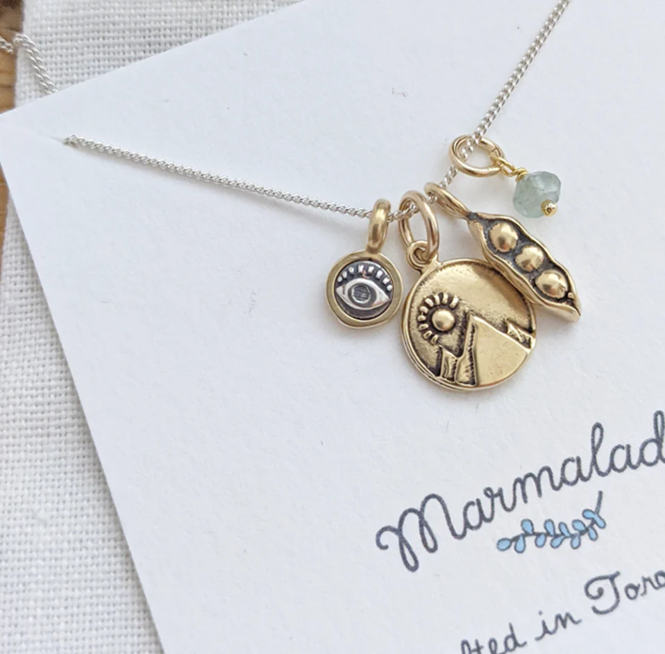 Marmalade Jewellery - Tassel Gemstone Charm - Image 4