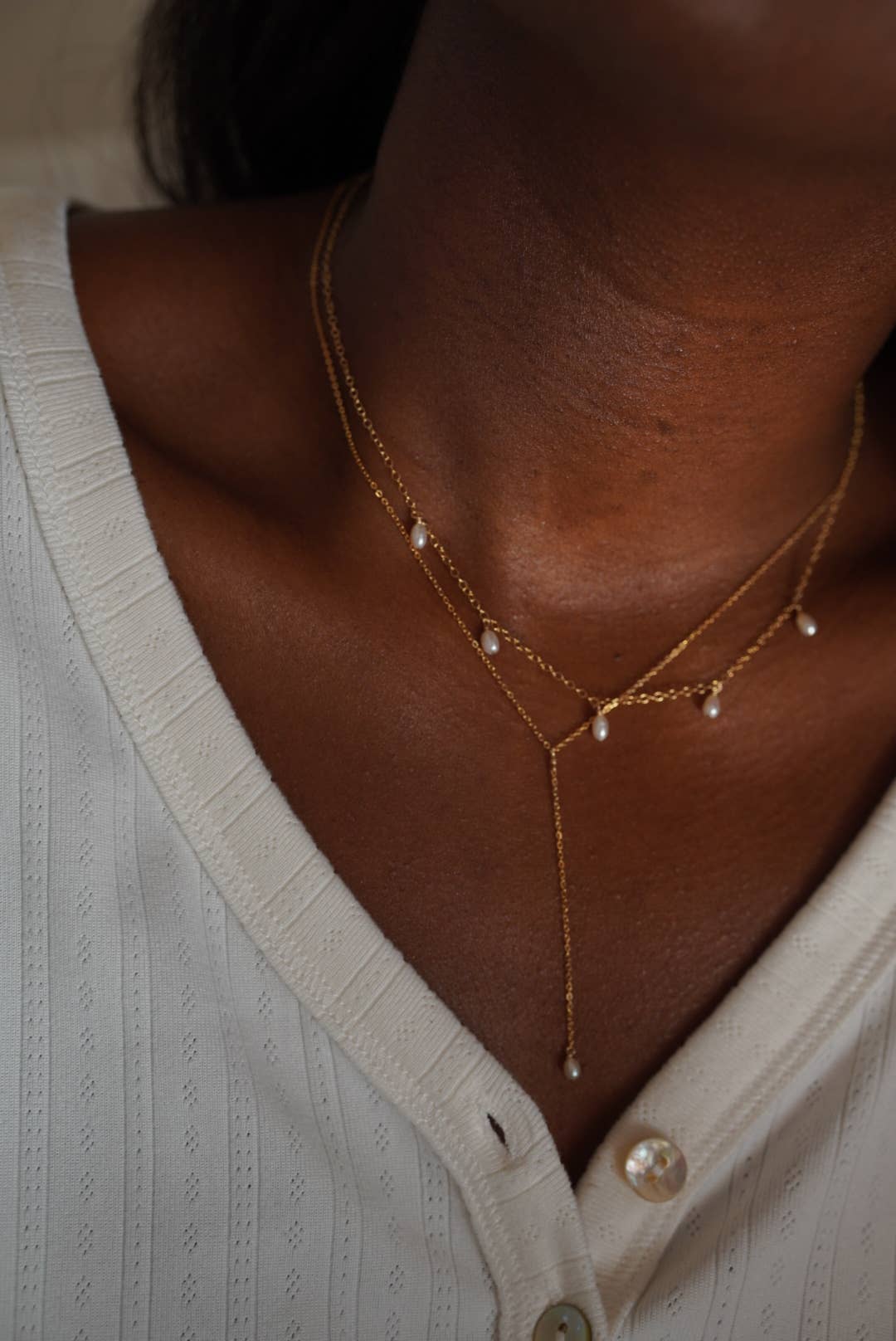 May Martin - Five Pearl Necklace - Image 2