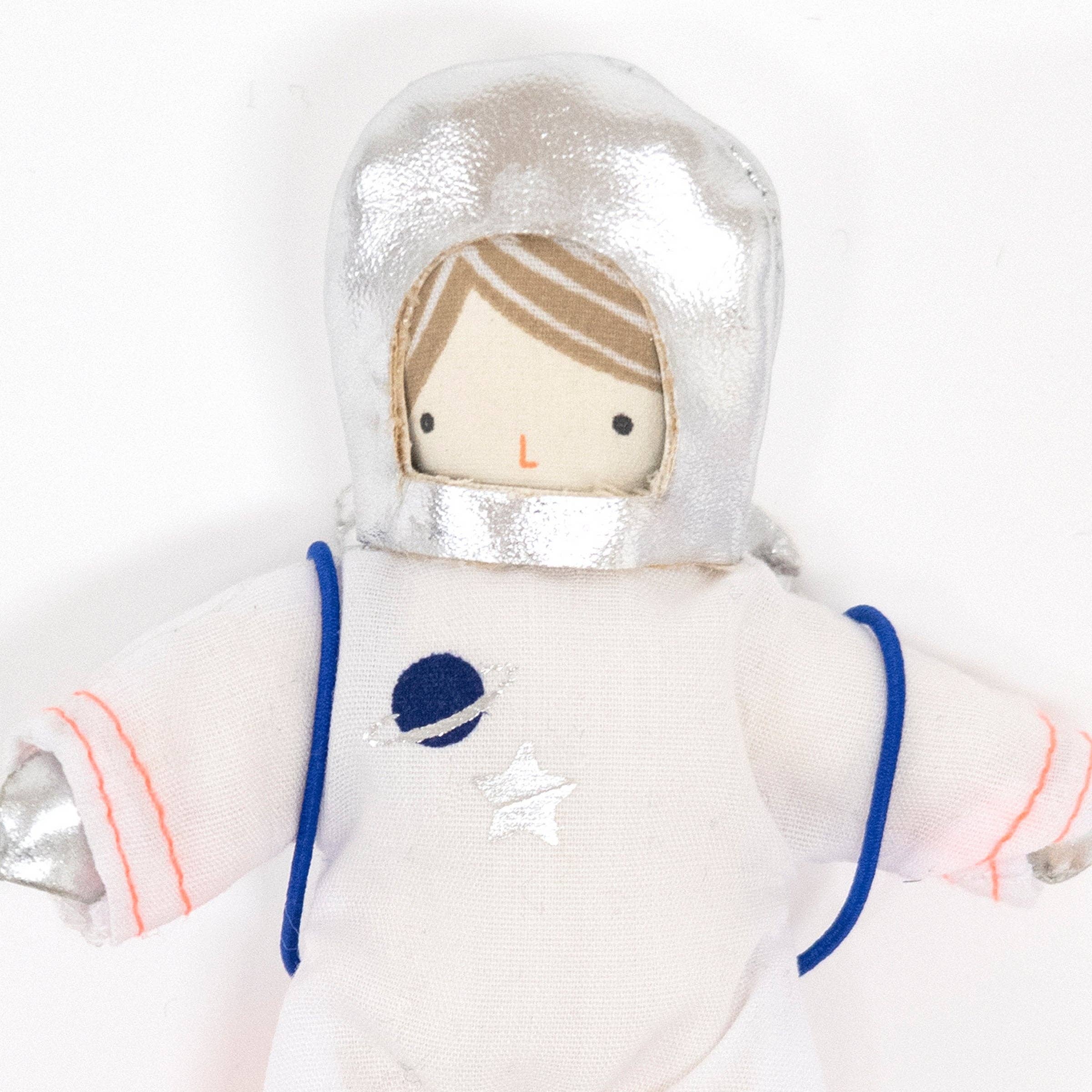 Meri Meri - Astronaut Mini Suitcase Doll - Image 2