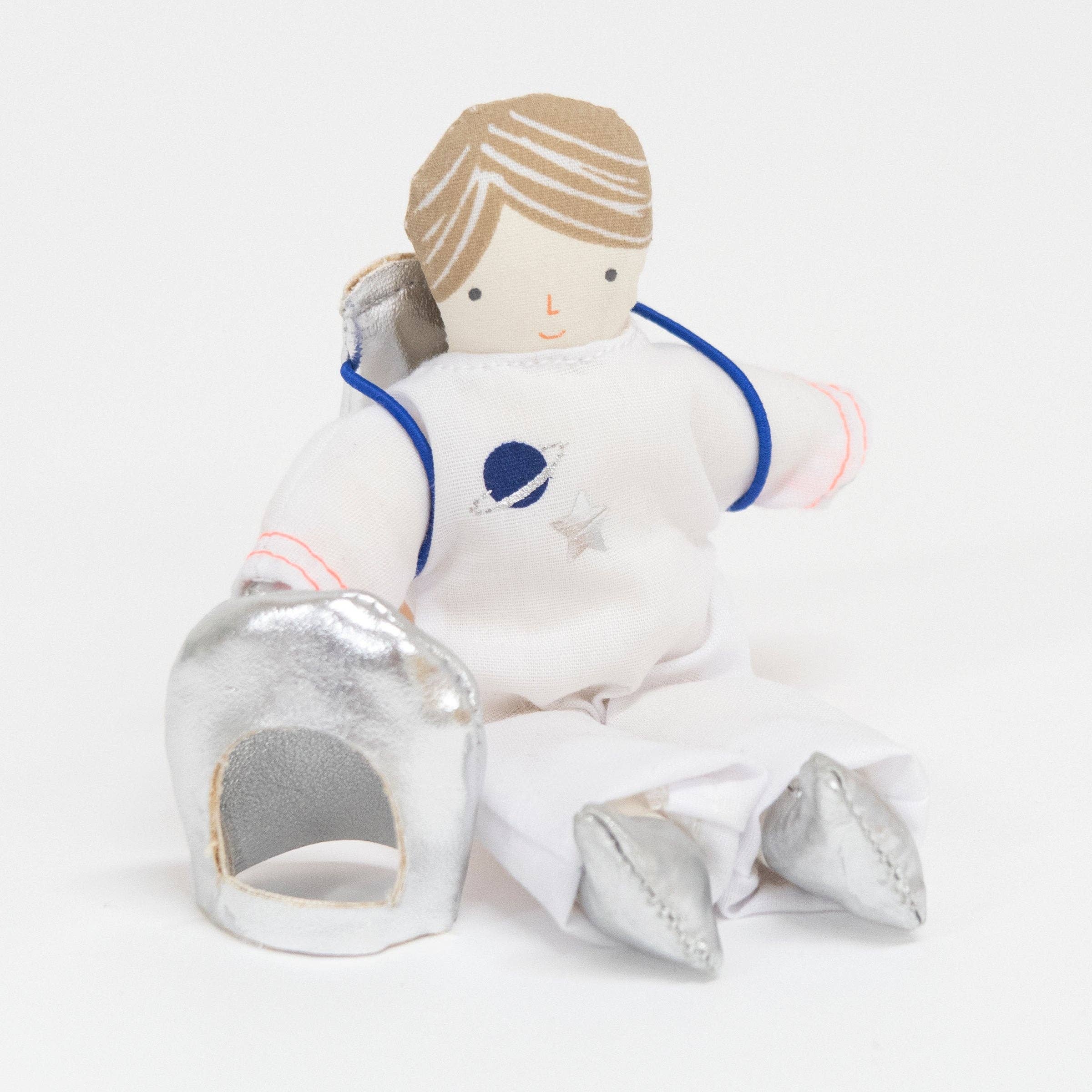 Meri Meri - Astronaut Mini Suitcase Doll - Image 4