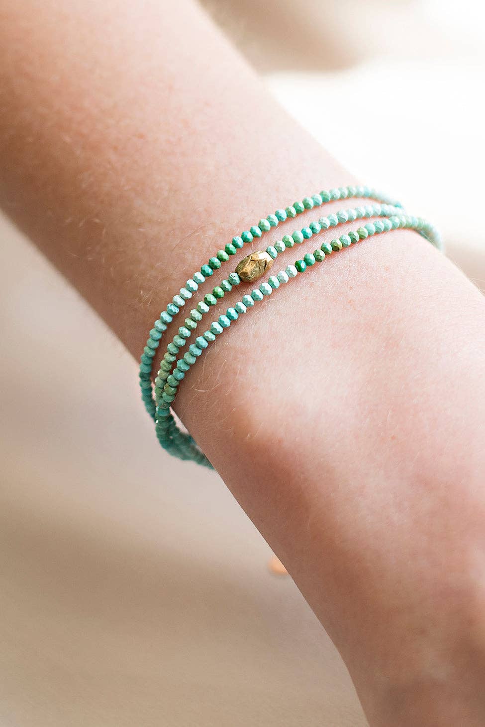 Mickey Lynn - Turquoise Wrap Bracelet - Image 2