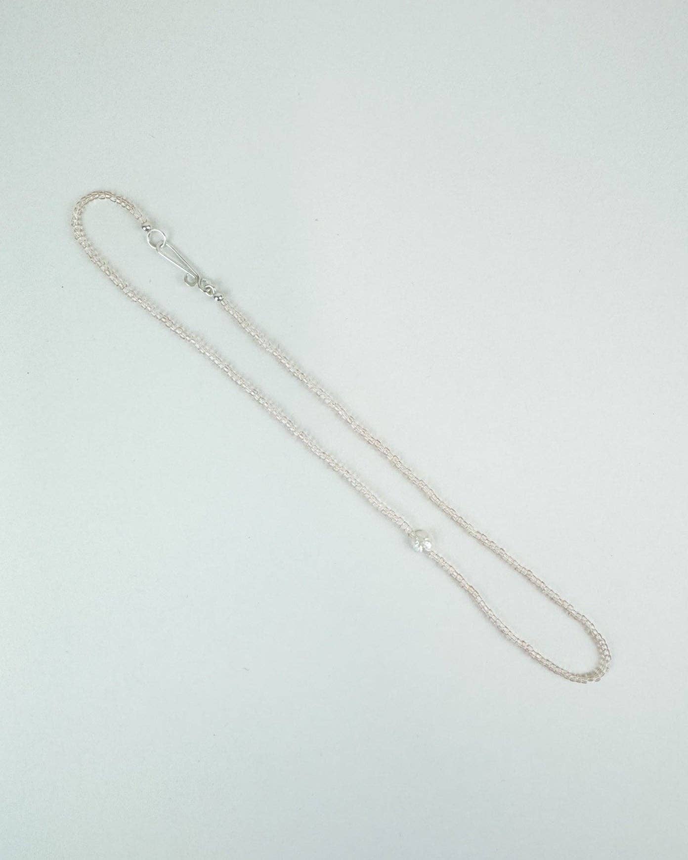 Millhouse Collection - The Khadi Necklace- Light Pink - Image 2