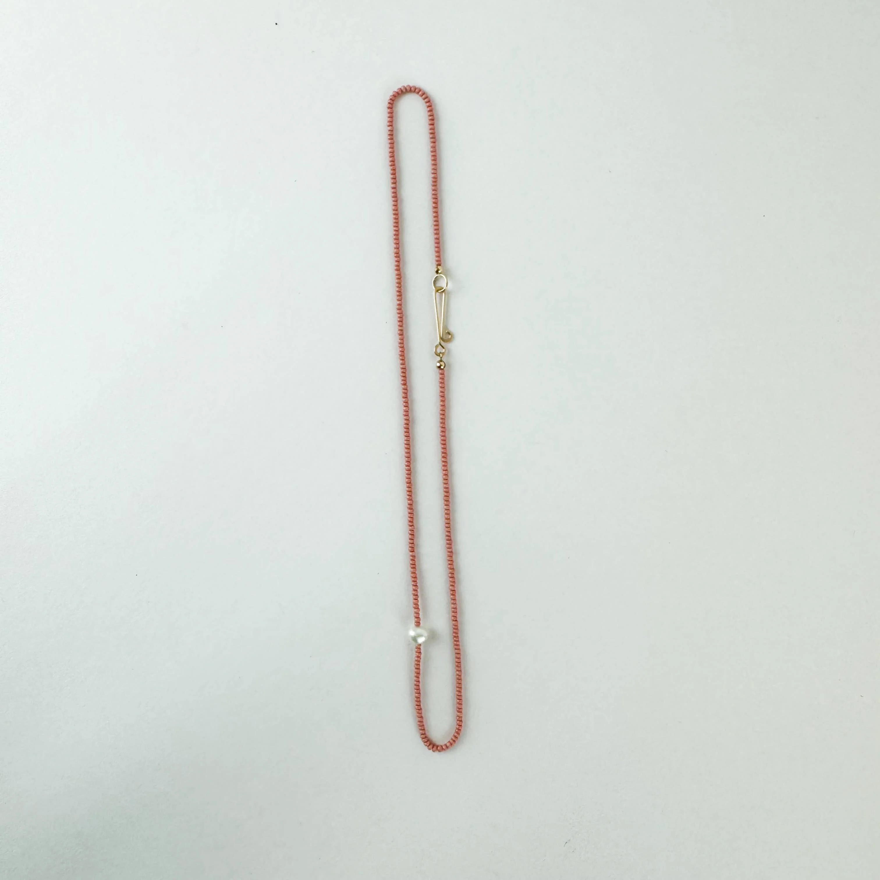 Millhouse Collection - The Khadi Necklace - Pink - Image 2