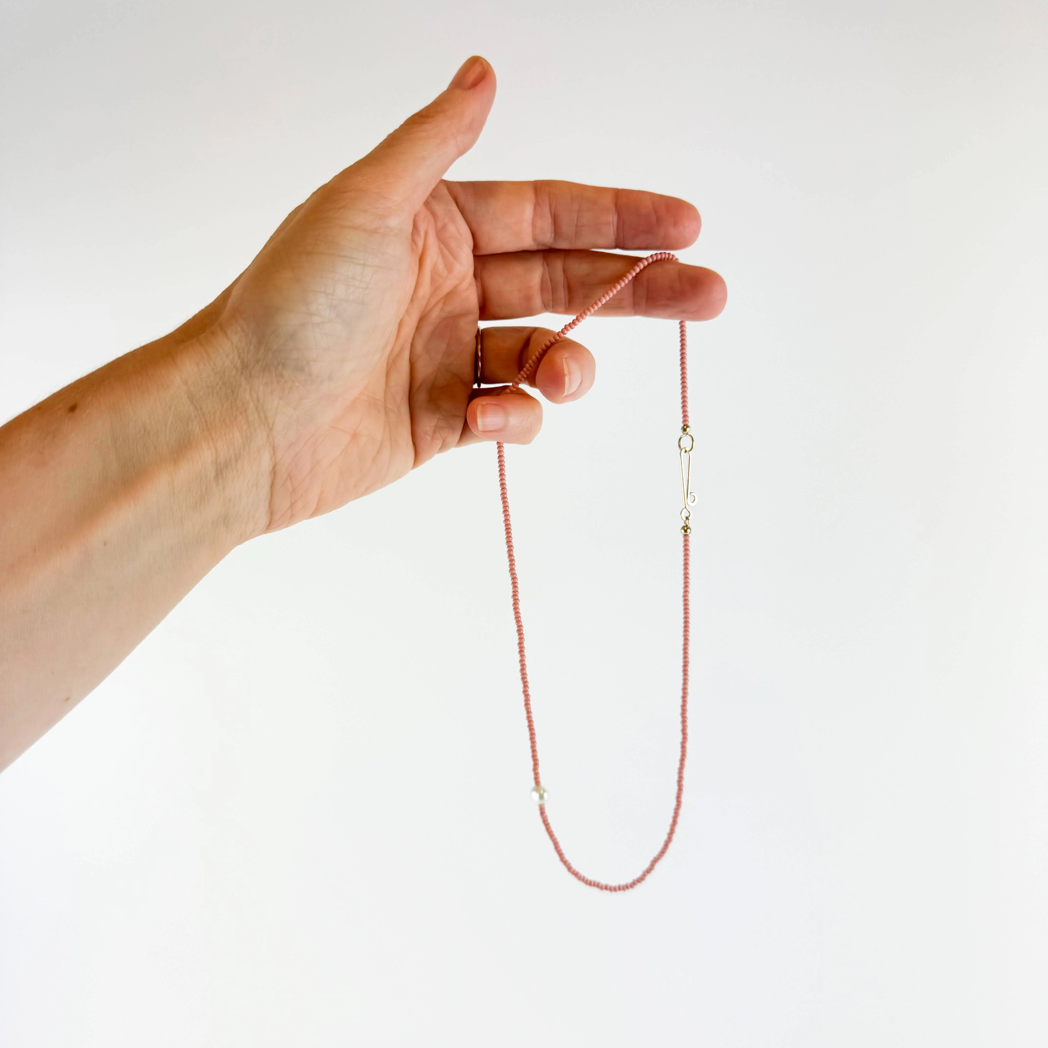 Millhouse Collection - The Khadi Necklace - Pink - Image 4