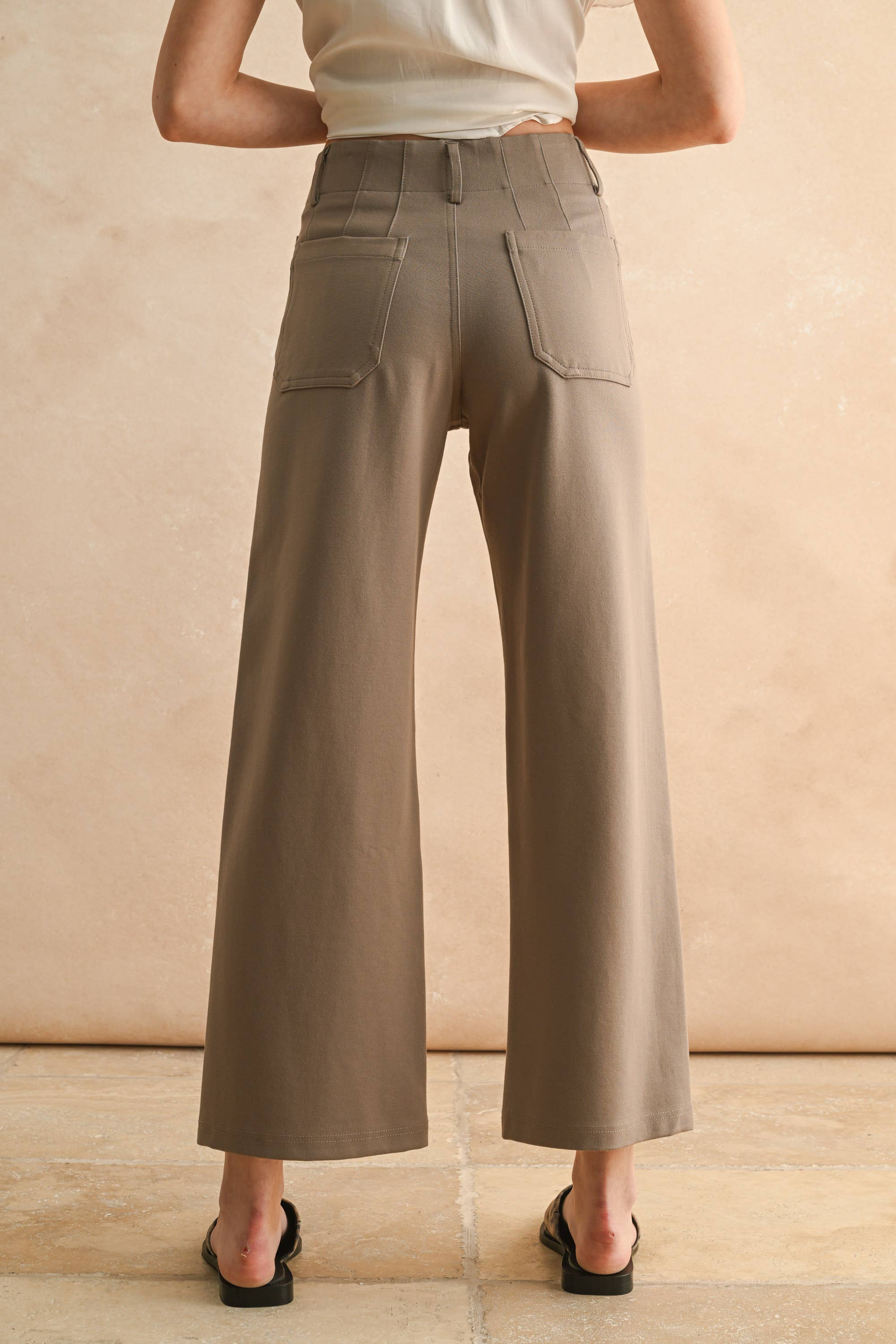 MIOU MUSE - POCKETS PONTE PANTS - Image 3