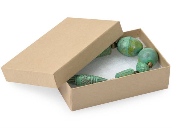 Nashville Wraps - Brown Kraft Jewelry Gift Boxes: 100 Pack / 3.5x3.5x1" - Image 10