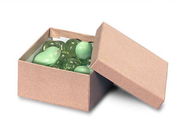 Nashville Wraps - Brown Kraft Jewelry Gift Boxes: 100 Pack / 3.5x3.5x1" - Image 11