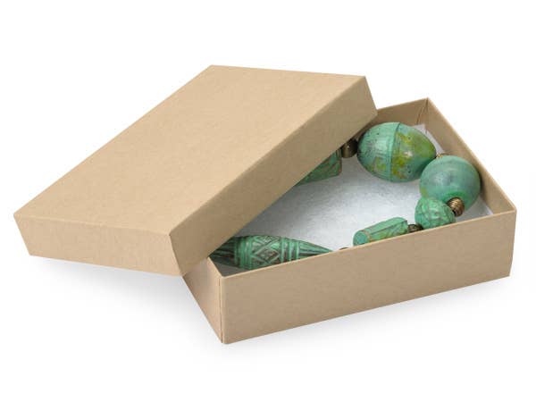 Nashville Wraps - Brown Kraft Jewelry Gift Boxes: 100 Pack / 3.5x3.5x1" - Image 13