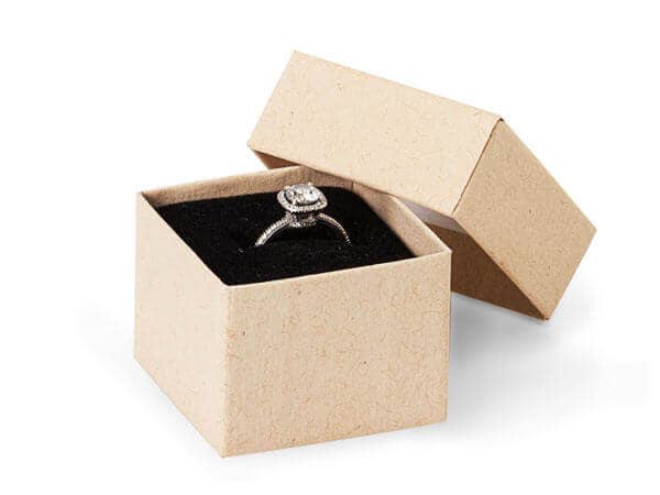 Nashville Wraps - Brown Kraft Jewelry Gift Boxes: 100 Pack / 3.5x3.5x1" - Image 14
