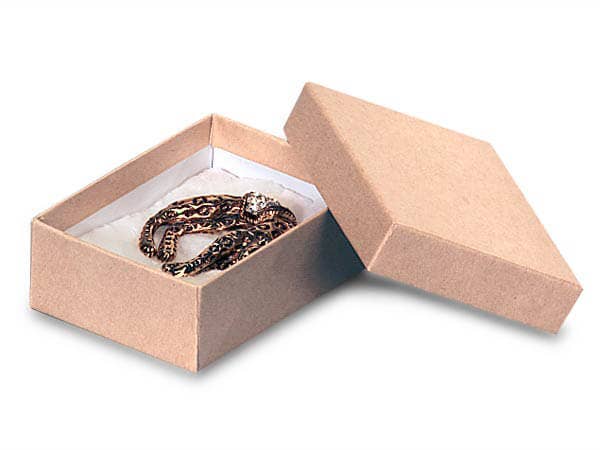 Nashville Wraps - Brown Kraft Jewelry Gift Boxes: 100 Pack / 3.5x3.5x1" - Image 20