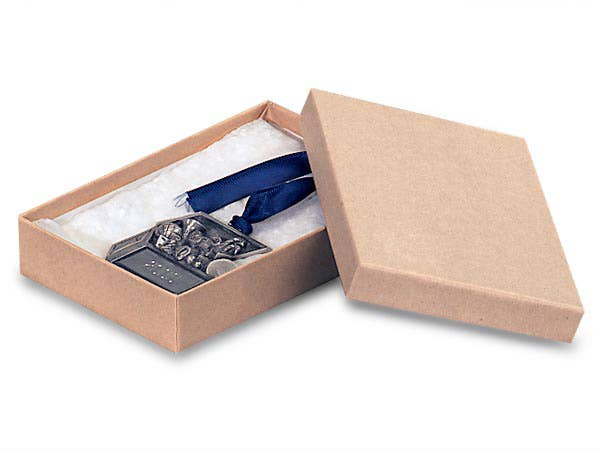 Nashville Wraps - Brown Kraft Jewelry Gift Boxes: 100 Pack / 3.5x3.5x1" - Image 6
