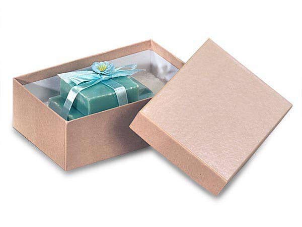 Nashville Wraps - Brown Kraft Jewelry Gift Boxes: 100 Pack / 3.5x3.5x1" - Image 7