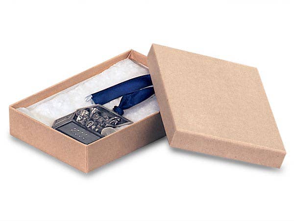 Nashville Wraps - Brown Kraft Jewelry Gift Boxes: 100 Pack / 3.5x3.5x1" - Image 8