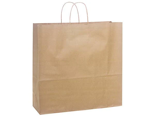 Nashville Wraps - Brown Kraft Paper Retail Shopping Bags: 100 Pack / Rose 5.5x3.25x8.375" - Image 13