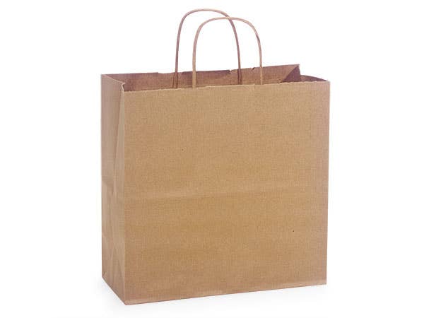Nashville Wraps - Brown Kraft Paper Retail Shopping Bags: 100 Pack / Rose 5.5x3.25x8.375" - Image 6