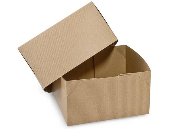 Nashville Wraps - Recycled Brown Kraft Gift Boxes: 100 Pack / 4x4x2" - Image 15