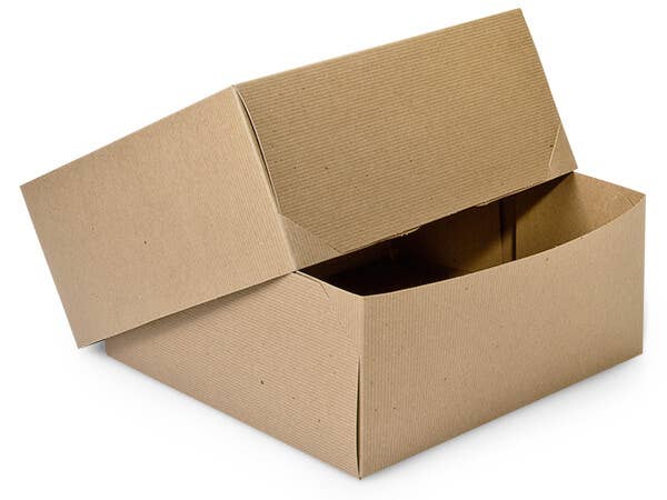 Nashville Wraps - Recycled Brown Kraft Gift Boxes: 100 Pack / 4x4x2" - Image 17