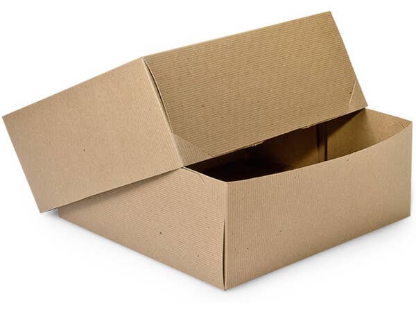 Nashville Wraps - Recycled Brown Kraft Gift Boxes: 100 Pack / 4x4x2" - Image 19