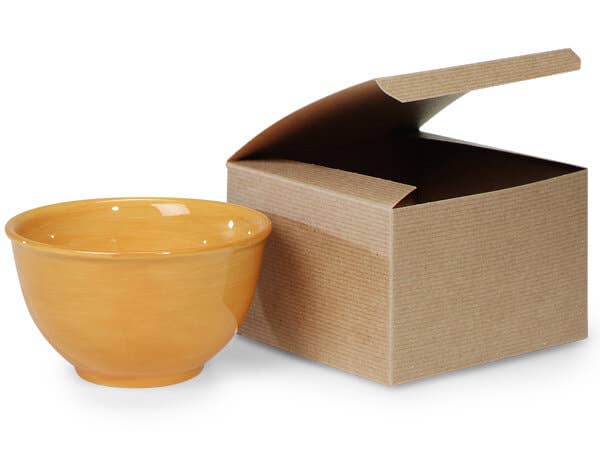 Nashville Wraps - Recycled Brown Kraft Gift Boxes: 100 Pack / 4x4x2" - Image 9