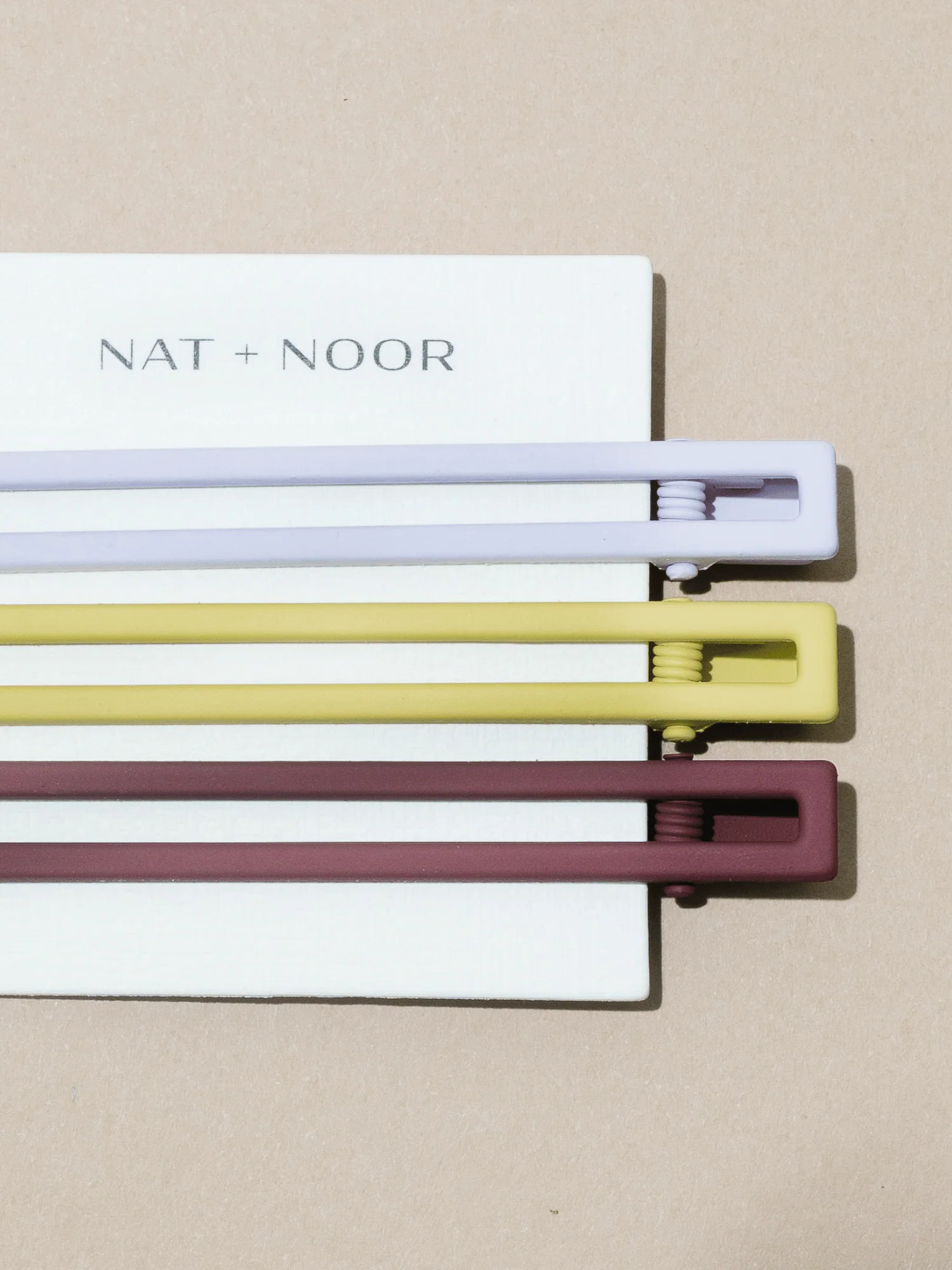 NAT + NOOR - Yarrow Hair Clips- Cacao - Image 10