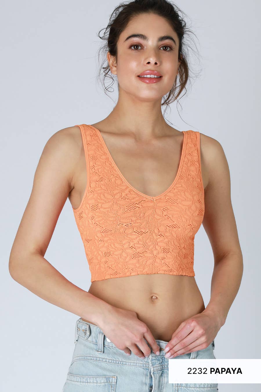 NIKIBIKI - Lace V Neck Tank Top ALL COLORS - Image 15