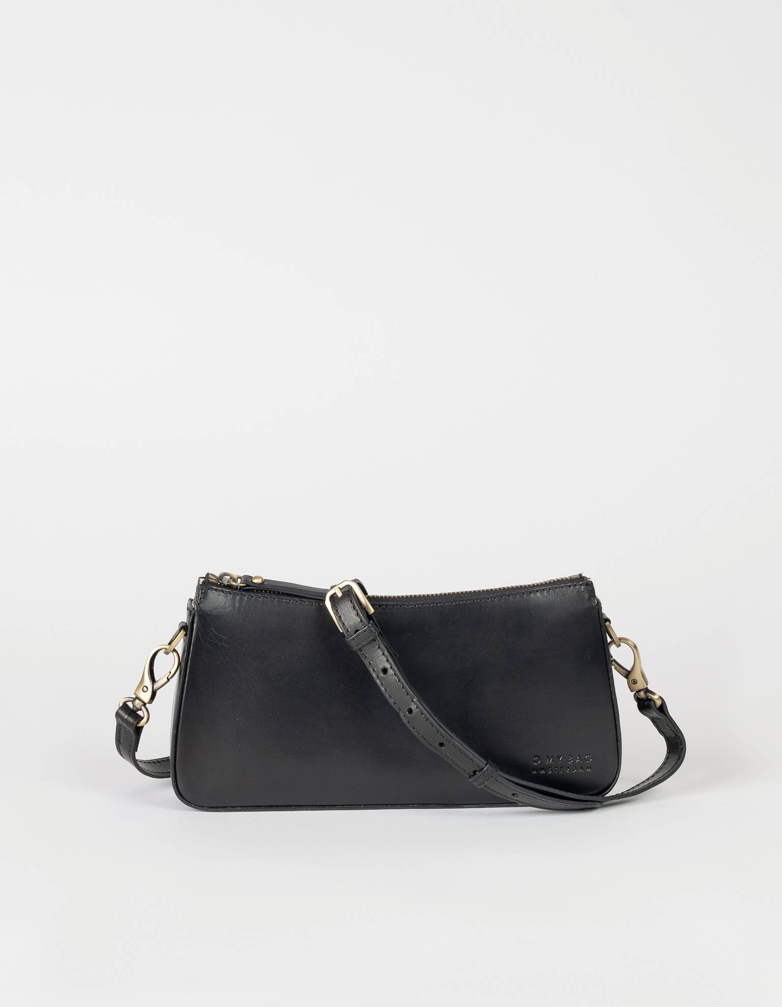 O My Bag - Leather Bag Taylor - Black Classic Leather - Image 2