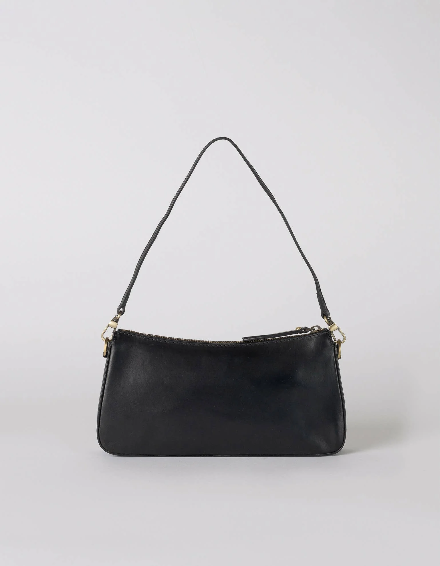 O My Bag - Leather Bag Taylor - Black Classic Leather - Image 4
