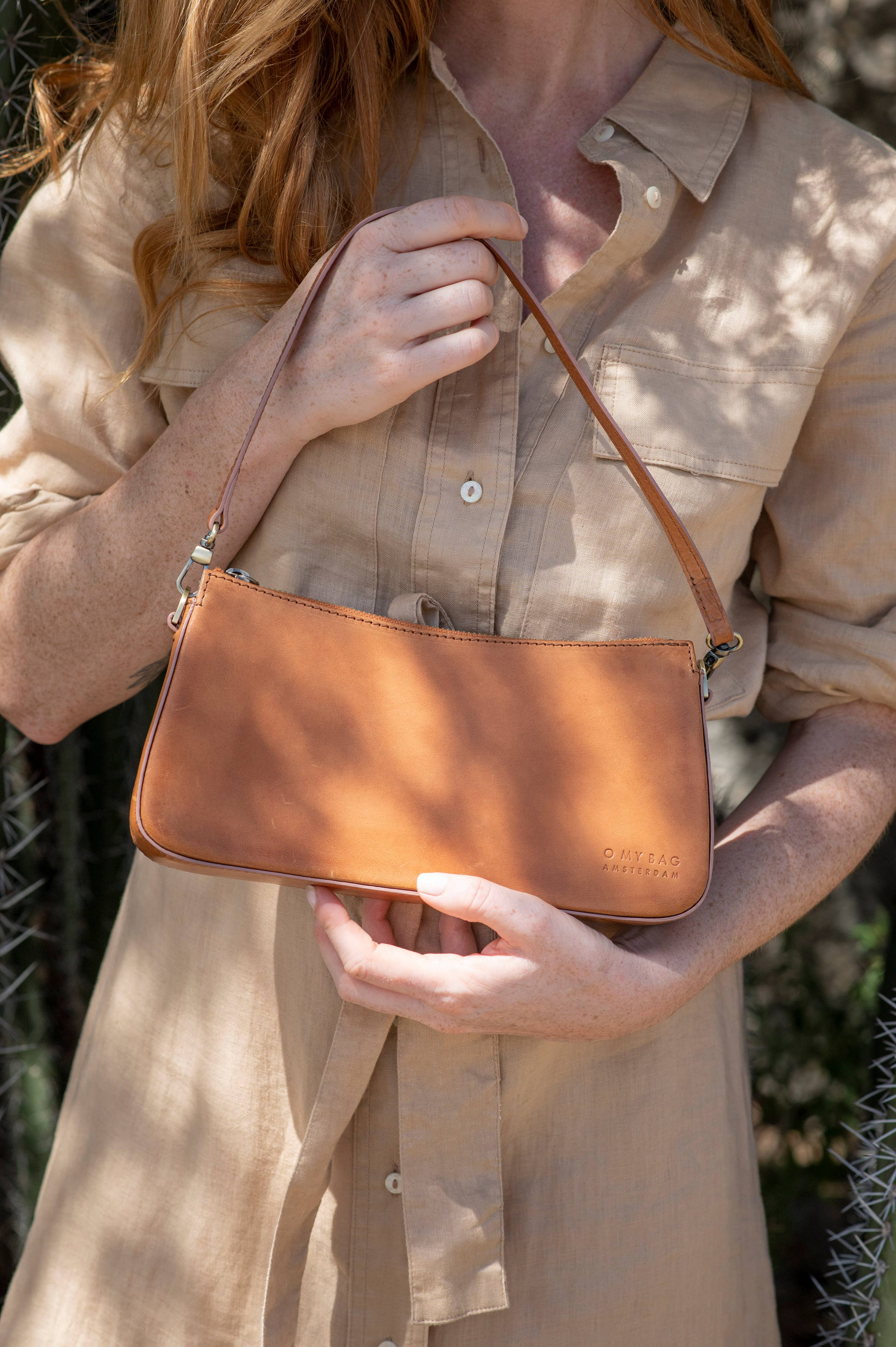O My Bag - Leather Bag Taylor - Cognac Classic Leather - Image 7