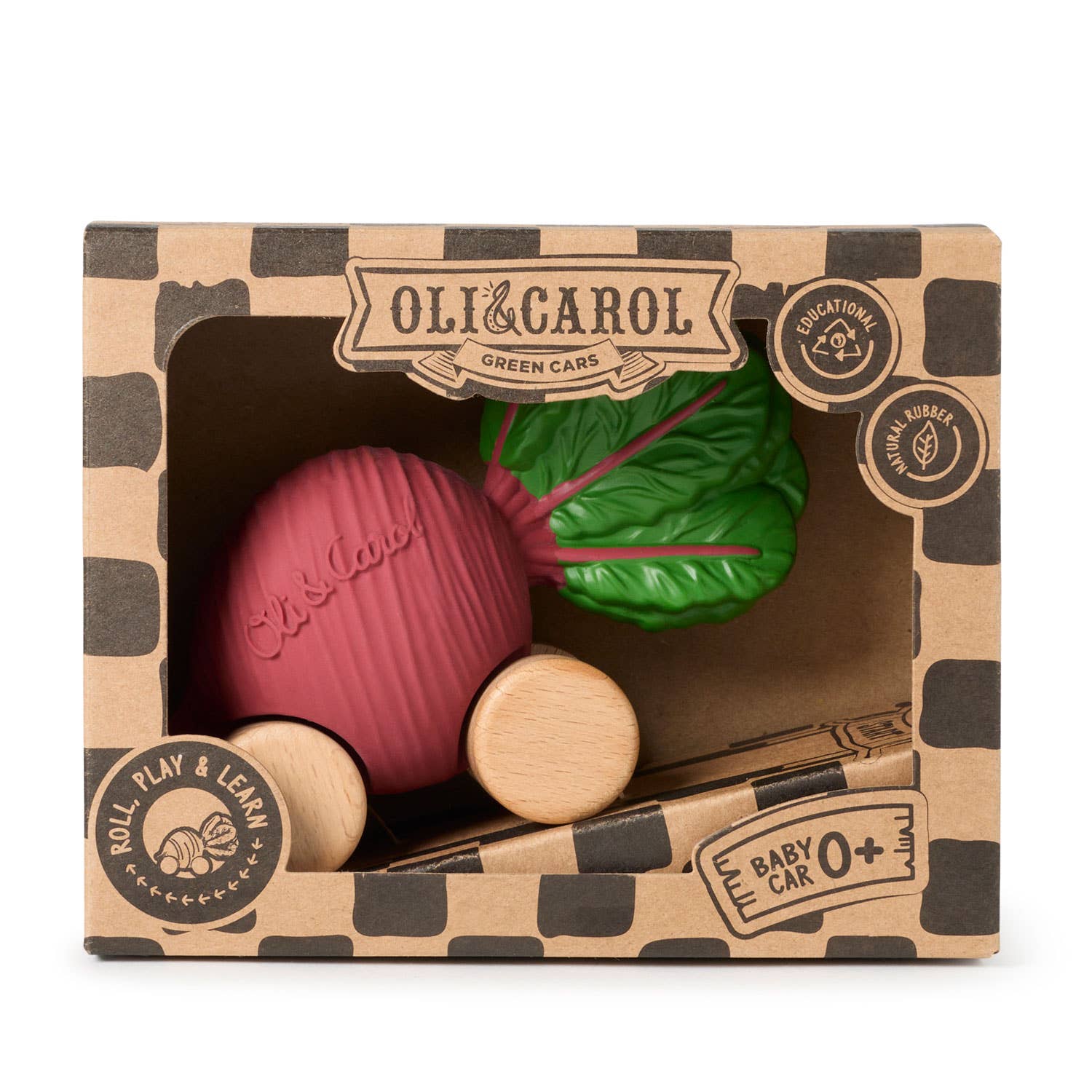 Oli & Carol - Betty The Beetroot Baby Car - Image 5