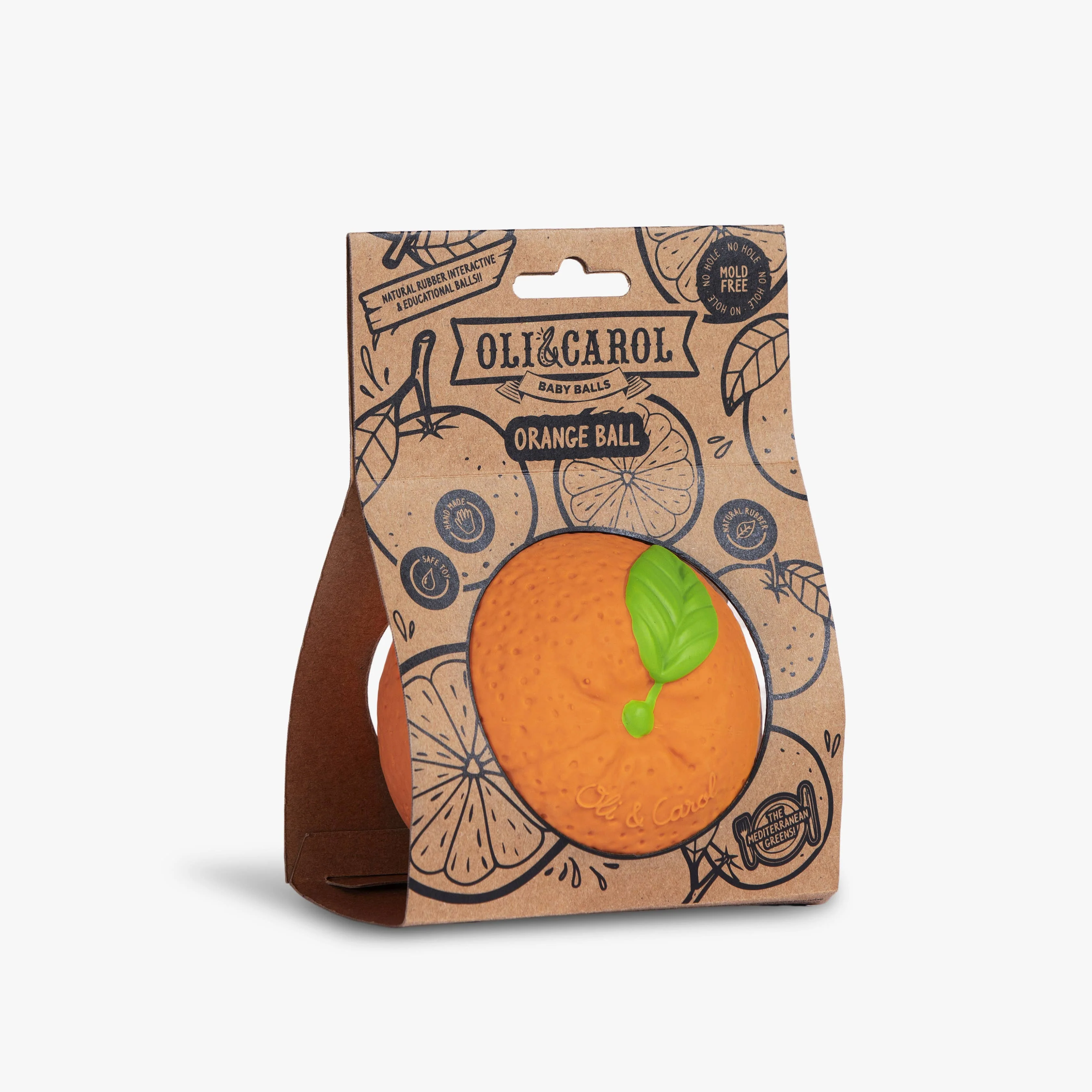 Oli & Carol - Orange Baby Ball - Image 5