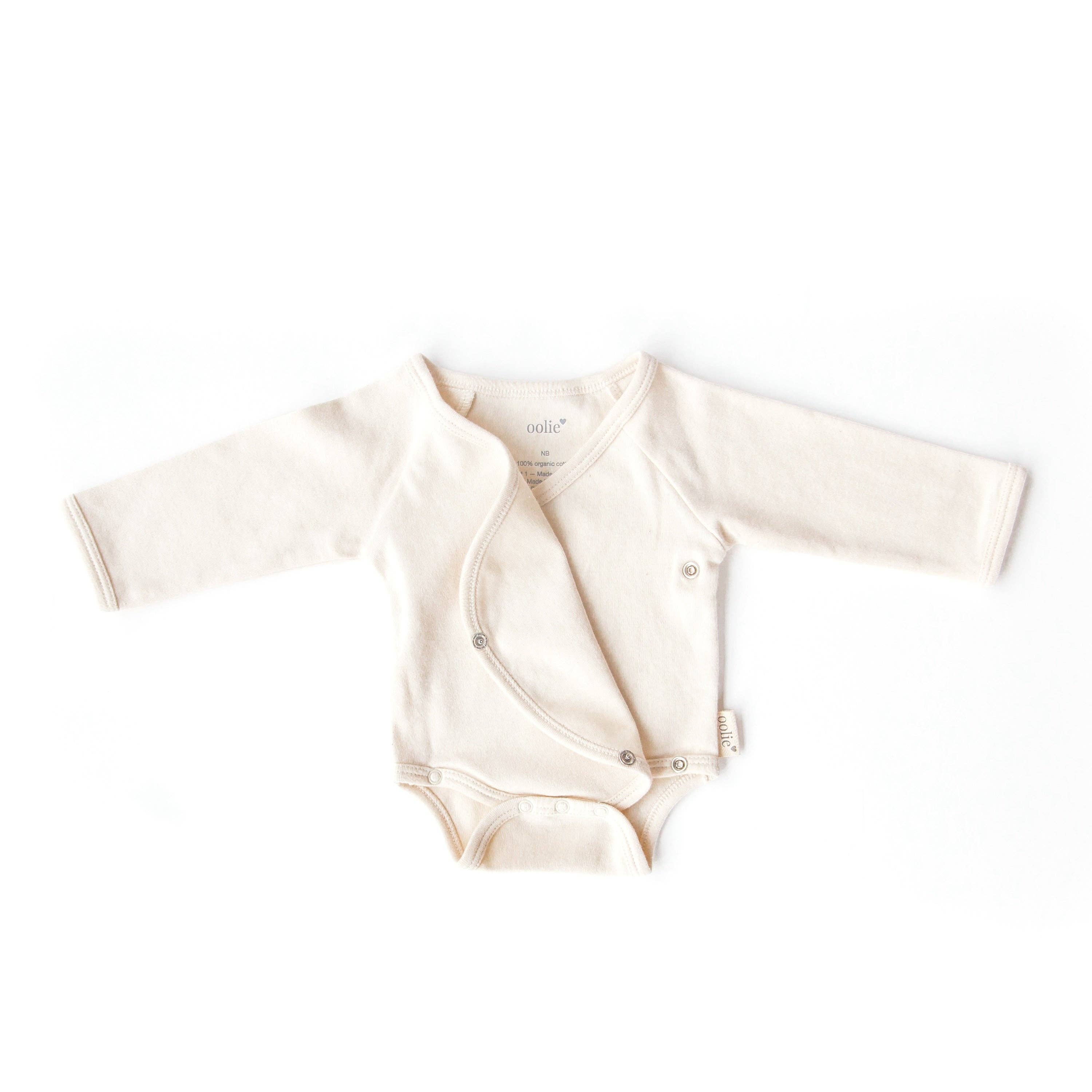 Oolie - Organic Baby Bodysuit: Schooner / Newborn - Image 3