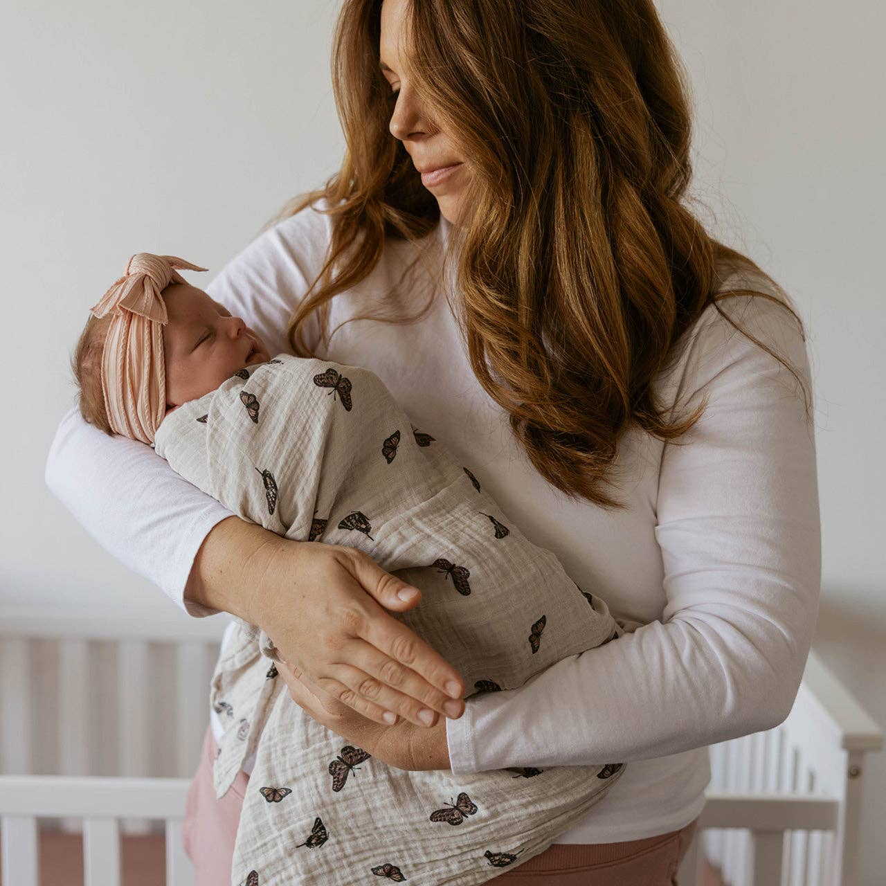 Parker Baby Co. - Butterfly Swaddle Set - Image 2