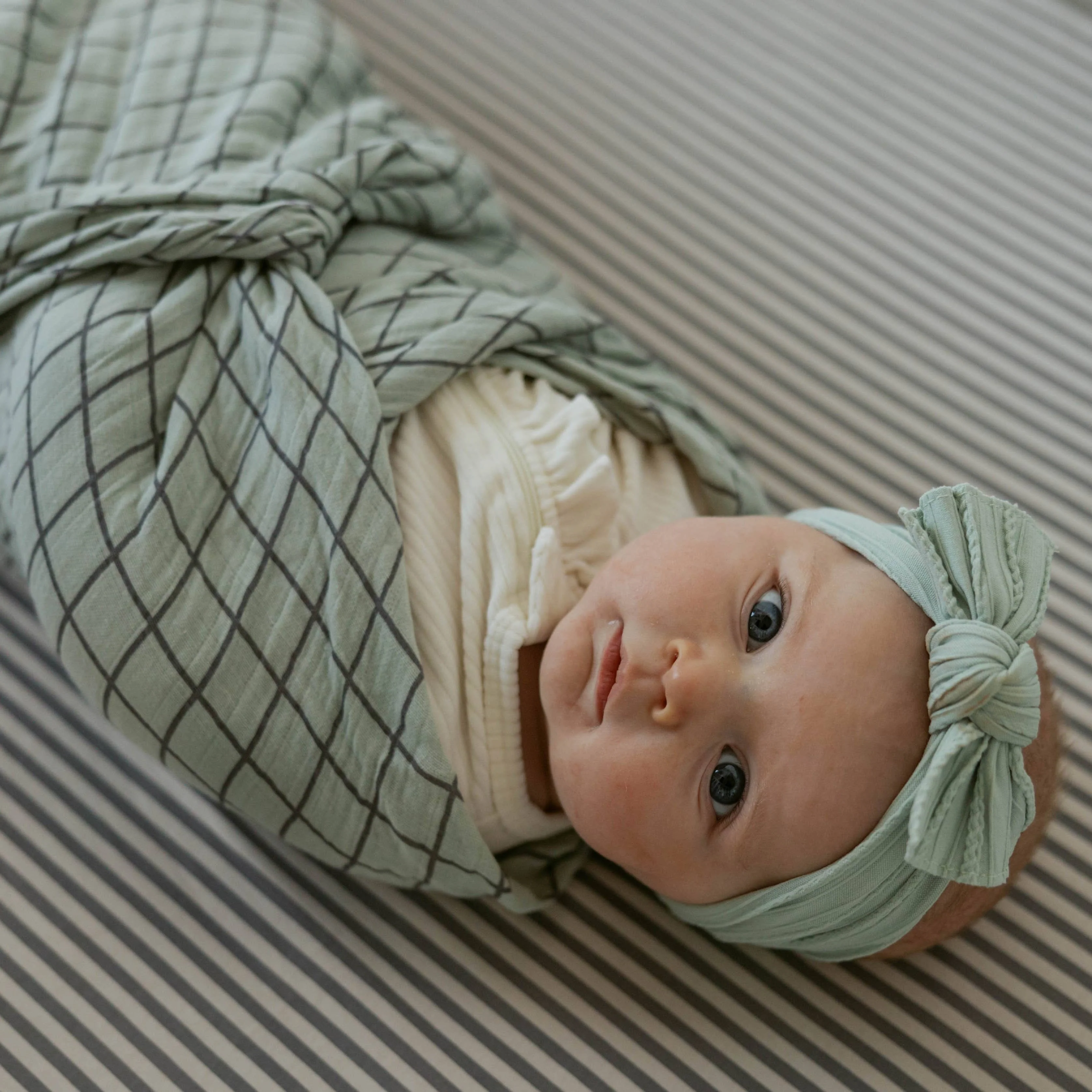 Parker Baby Co. - Sage Swaddle Set - Image 6