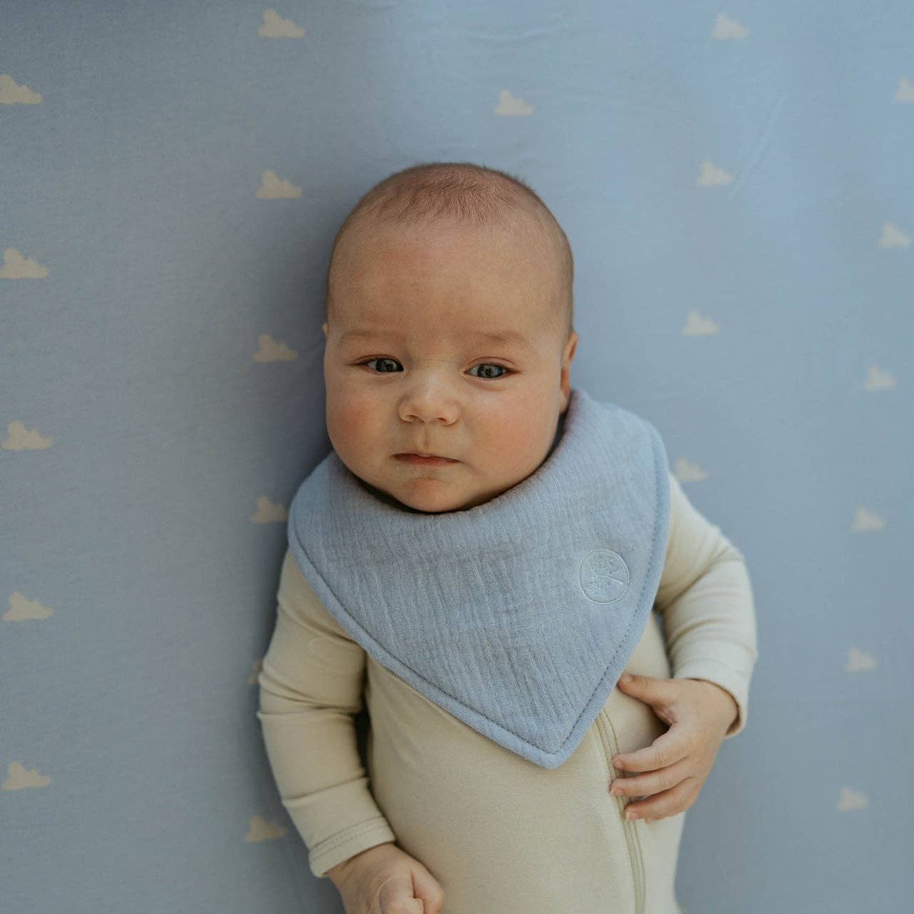 Parker Baby Co. - Stormy Muslin Bandana Bibs Set - Image 5