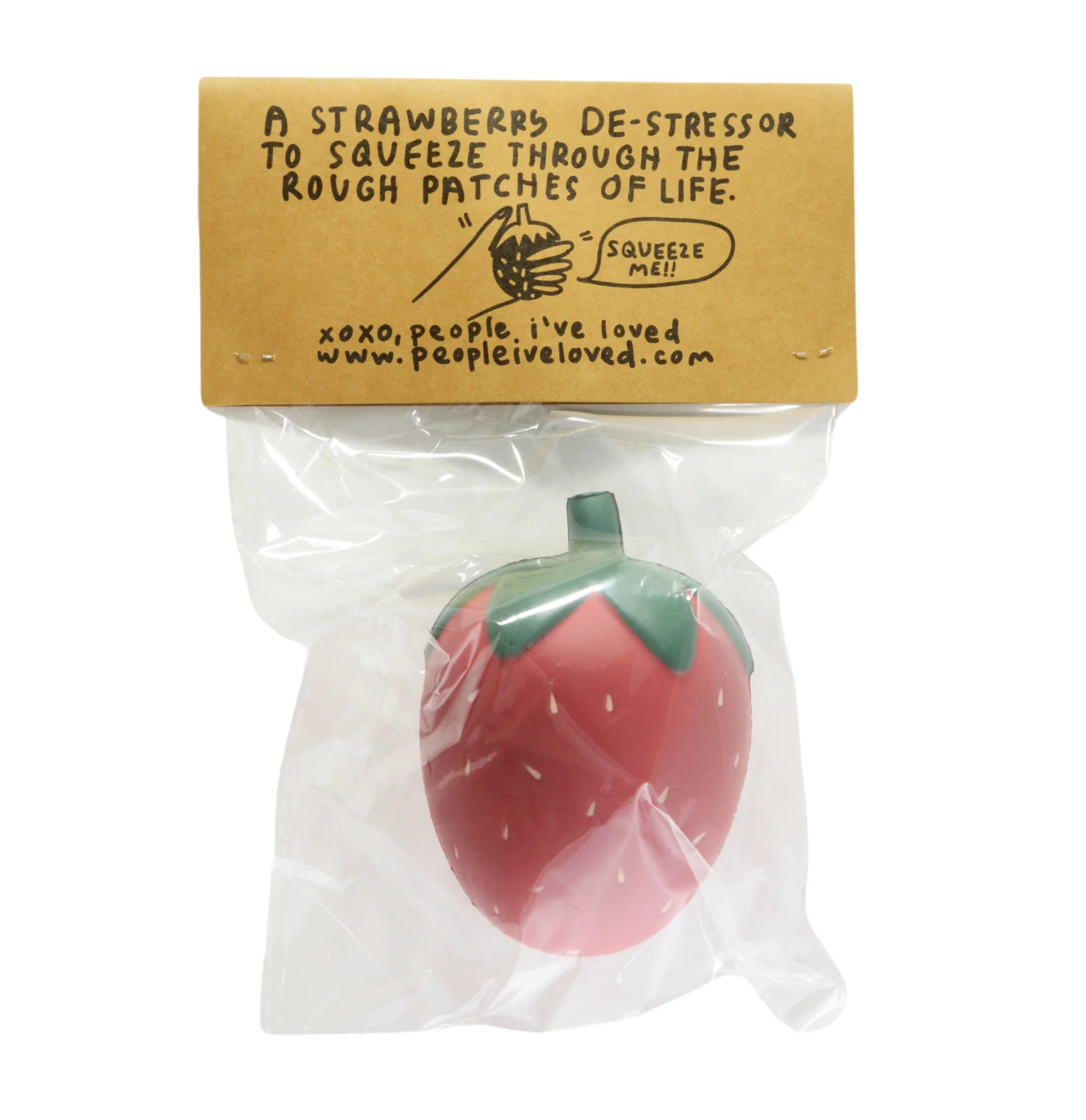People I've Loved - Strawberry Stress Ball - Image 6