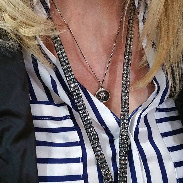 Plum and Posey - Elephant Wax Seal Necklace - Image 5