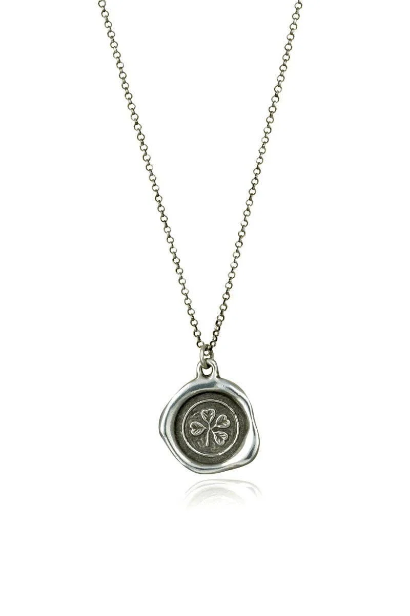 Plum and Posey - Four Leaf Clover Necklace - Image 2
