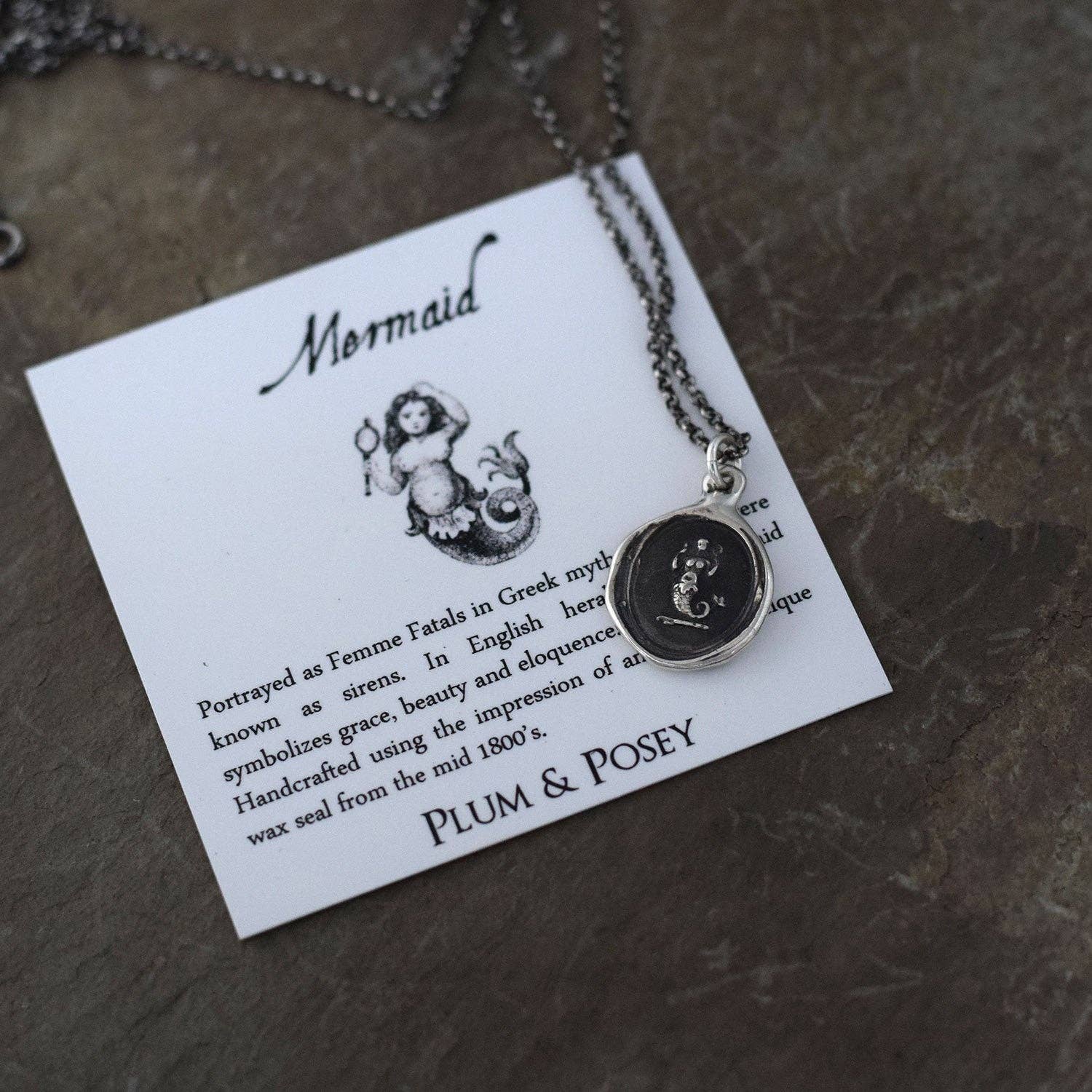 Plum and Posey - Mermaid Necklace - Image 2