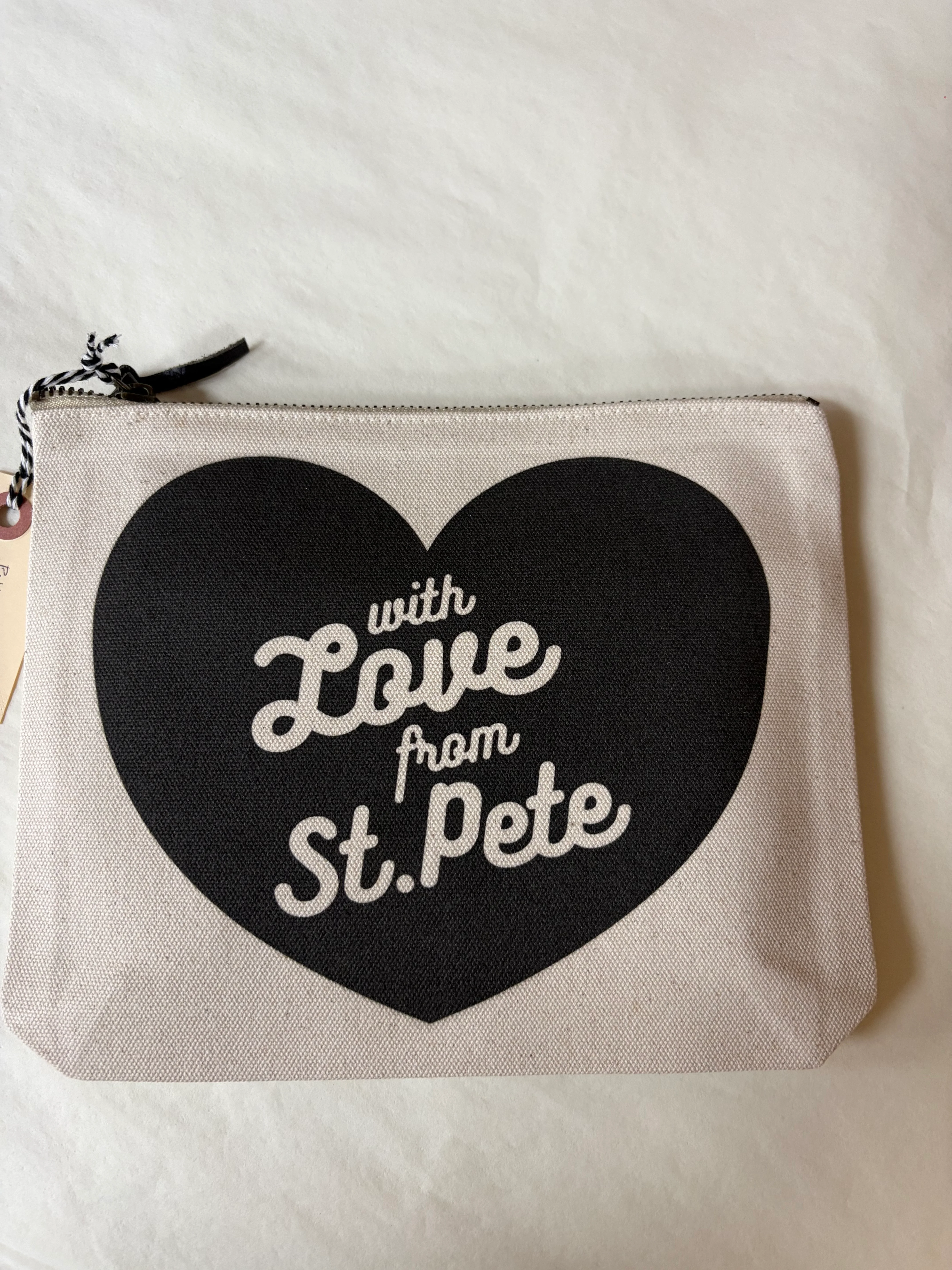 Potluck Press - With Love from St.Pete Canvas Pouch