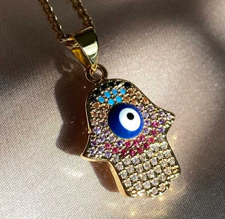 Rachel Nathan Hand of Miriam Necklace - Image 3