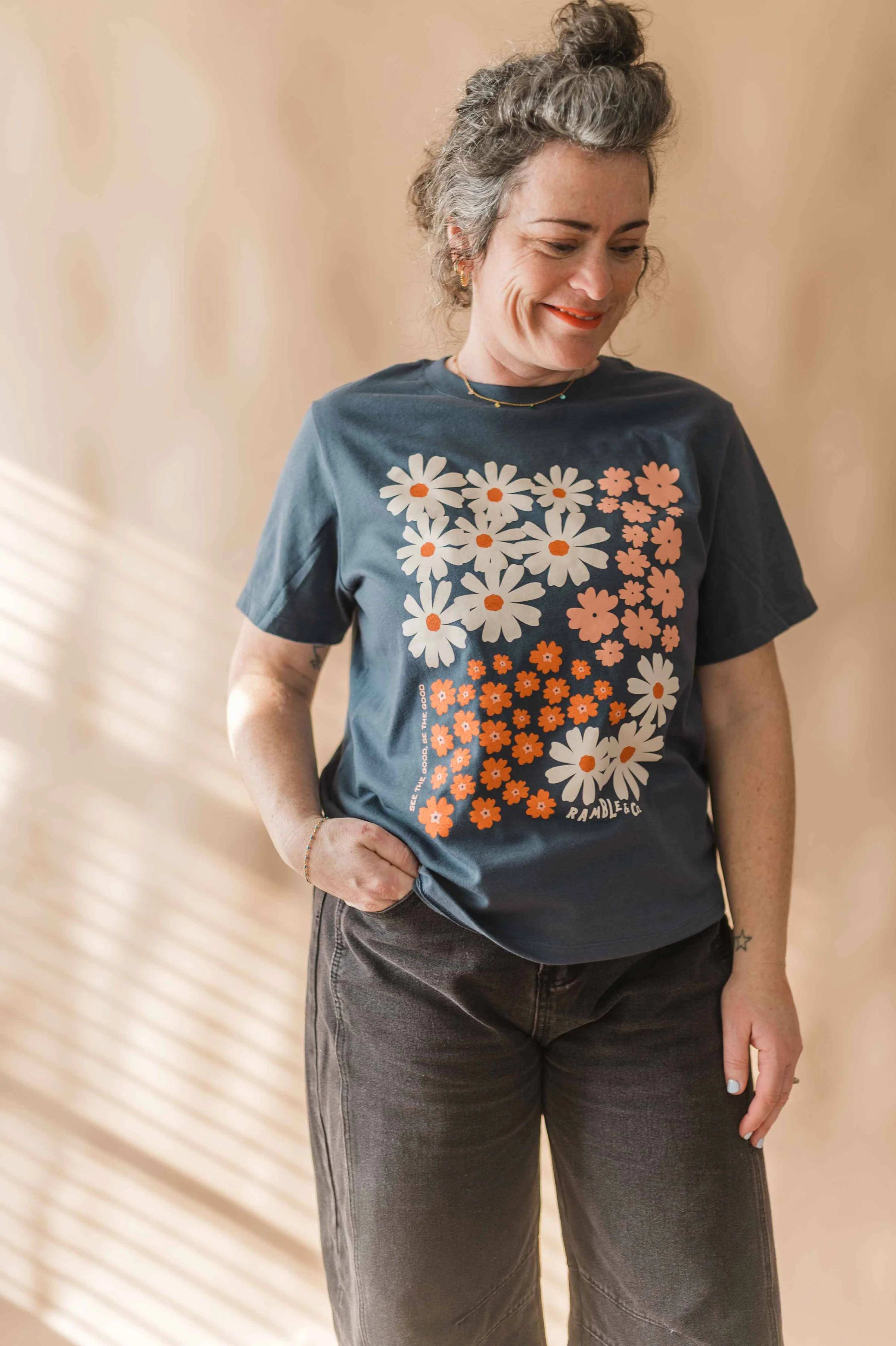 Ramble & Company - See the good flower Tee - Image 11