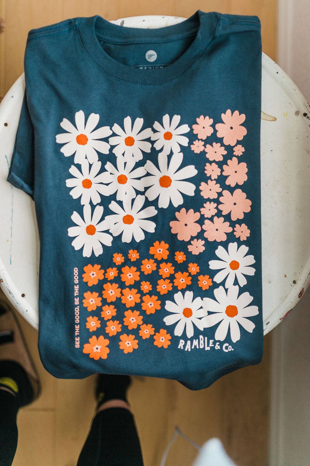Ramble & Company - See the good flower Tee - Image 6