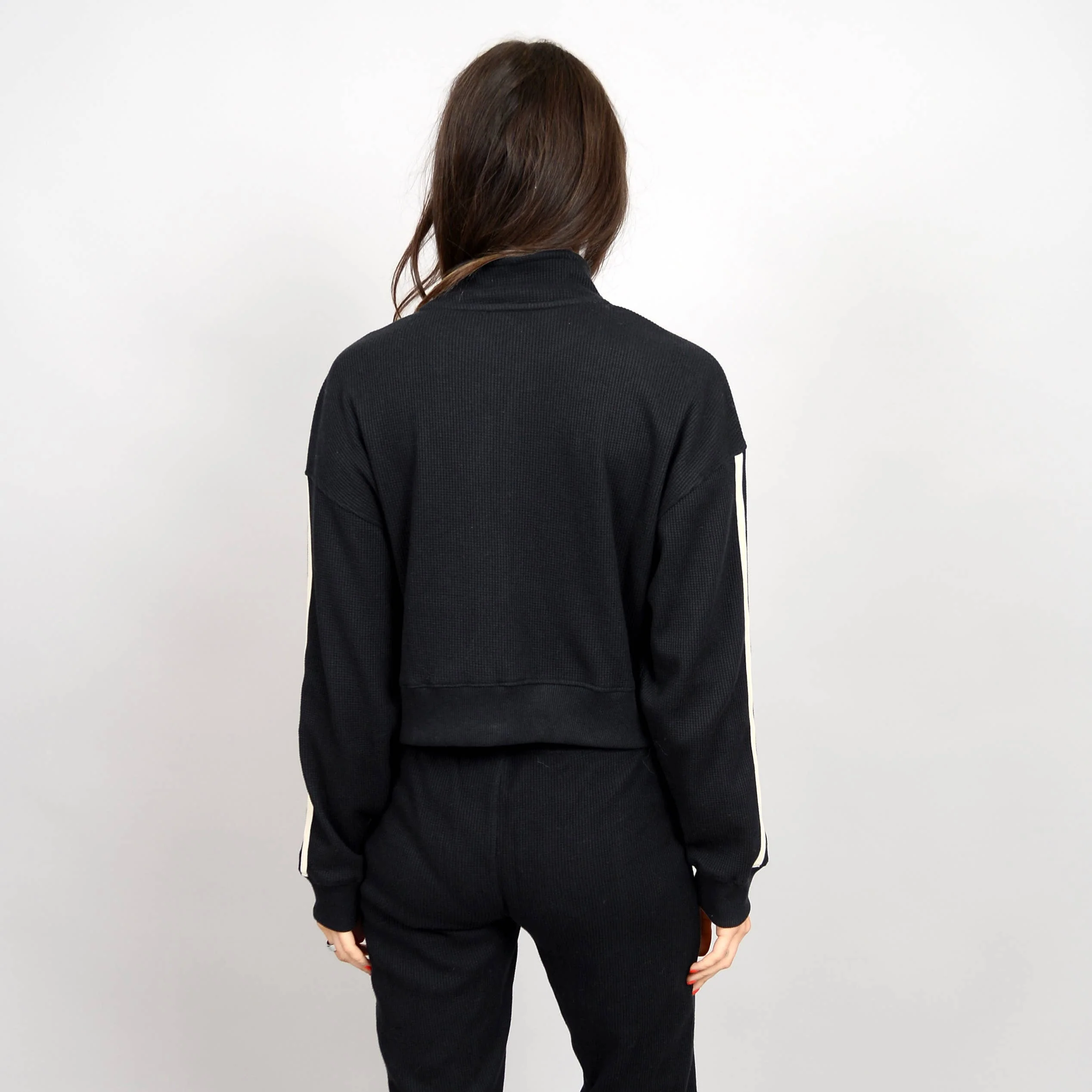RD Style - ALISAIE ZIP STRIPE HOODIE - Image 4