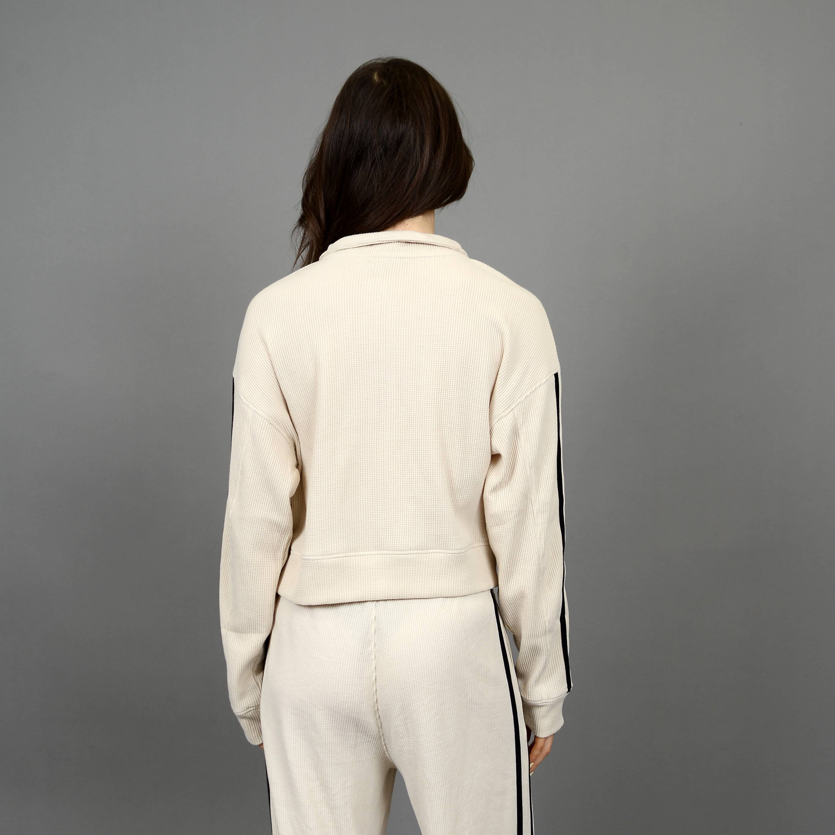 RD Style - ALISAIE ZIP STRIPE HOODIE - Image 6