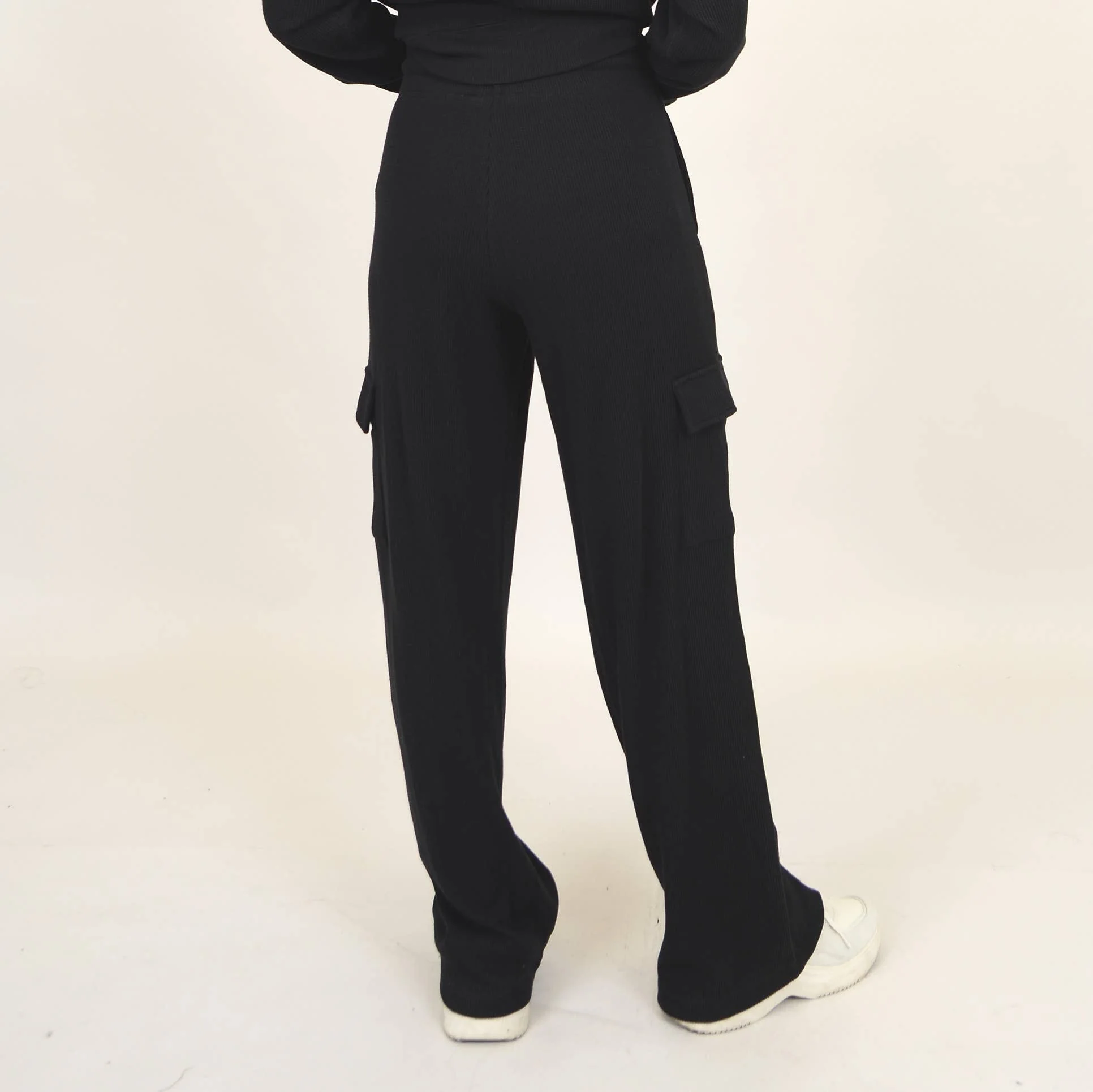 RD Style - WILLA WAFFLE WIDE LEG PANTS - Image 3