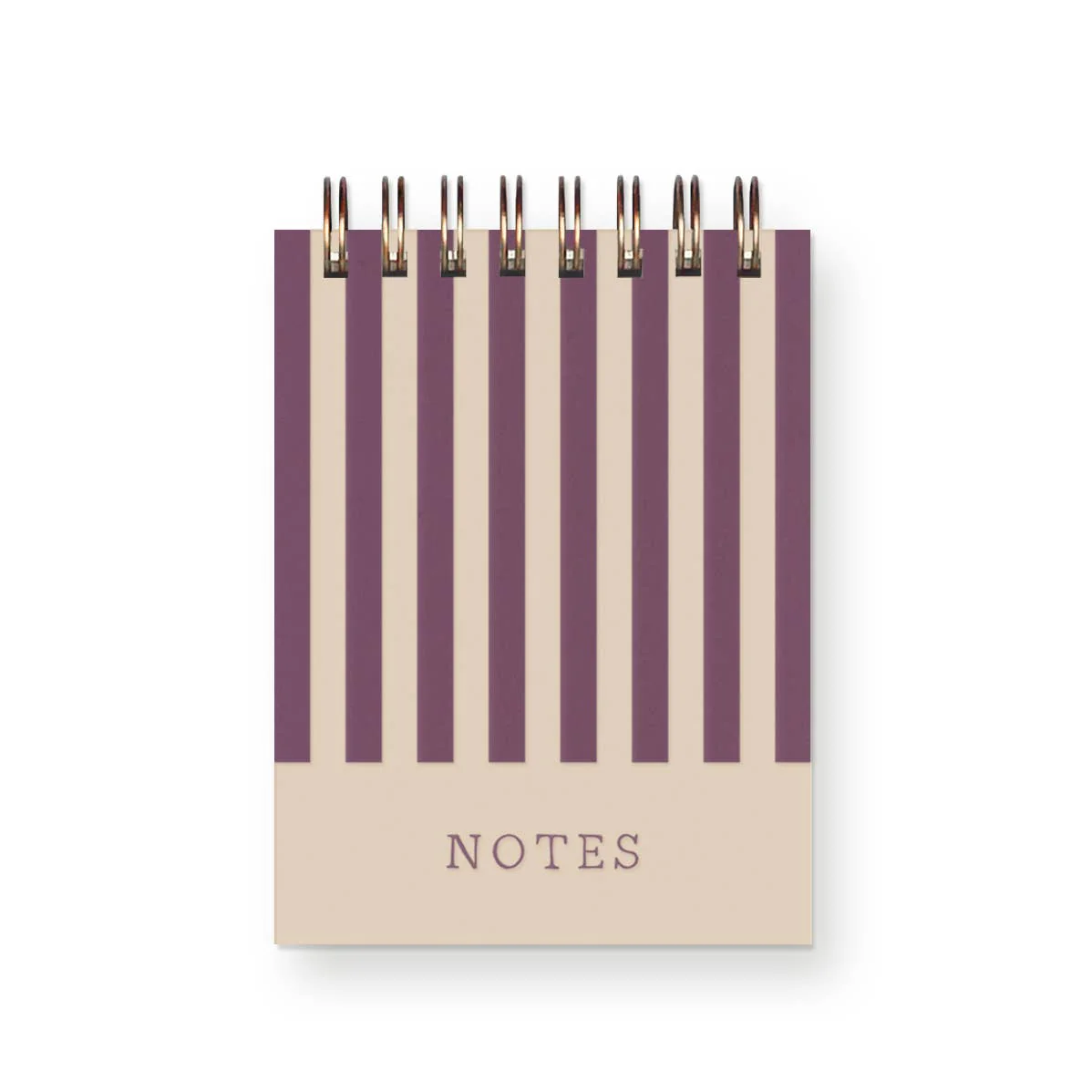Ruff House Print Shop - Notes Stripe Mini Jotter Notebook - Image 2