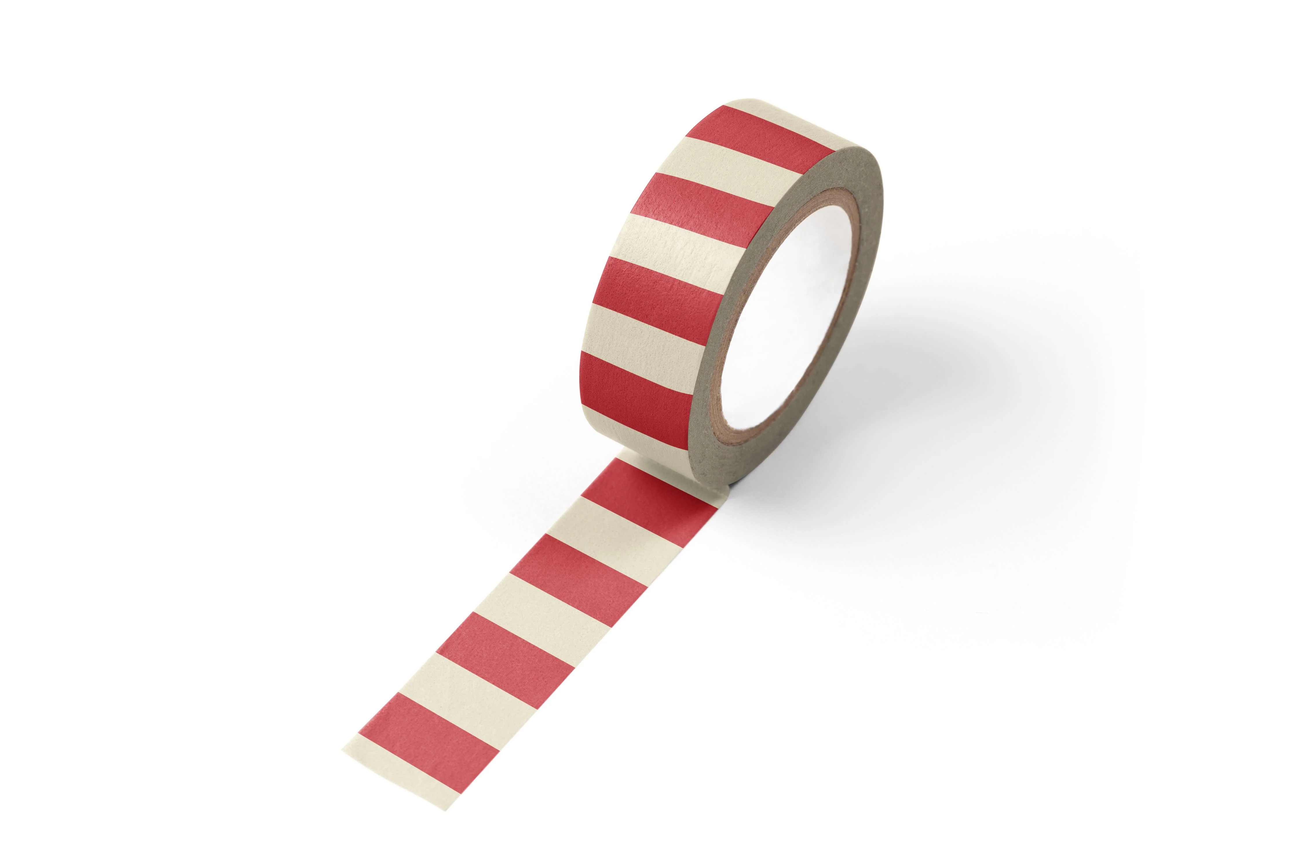 Ruff House Print Shop - Red Striped Washi Tape - Image 2