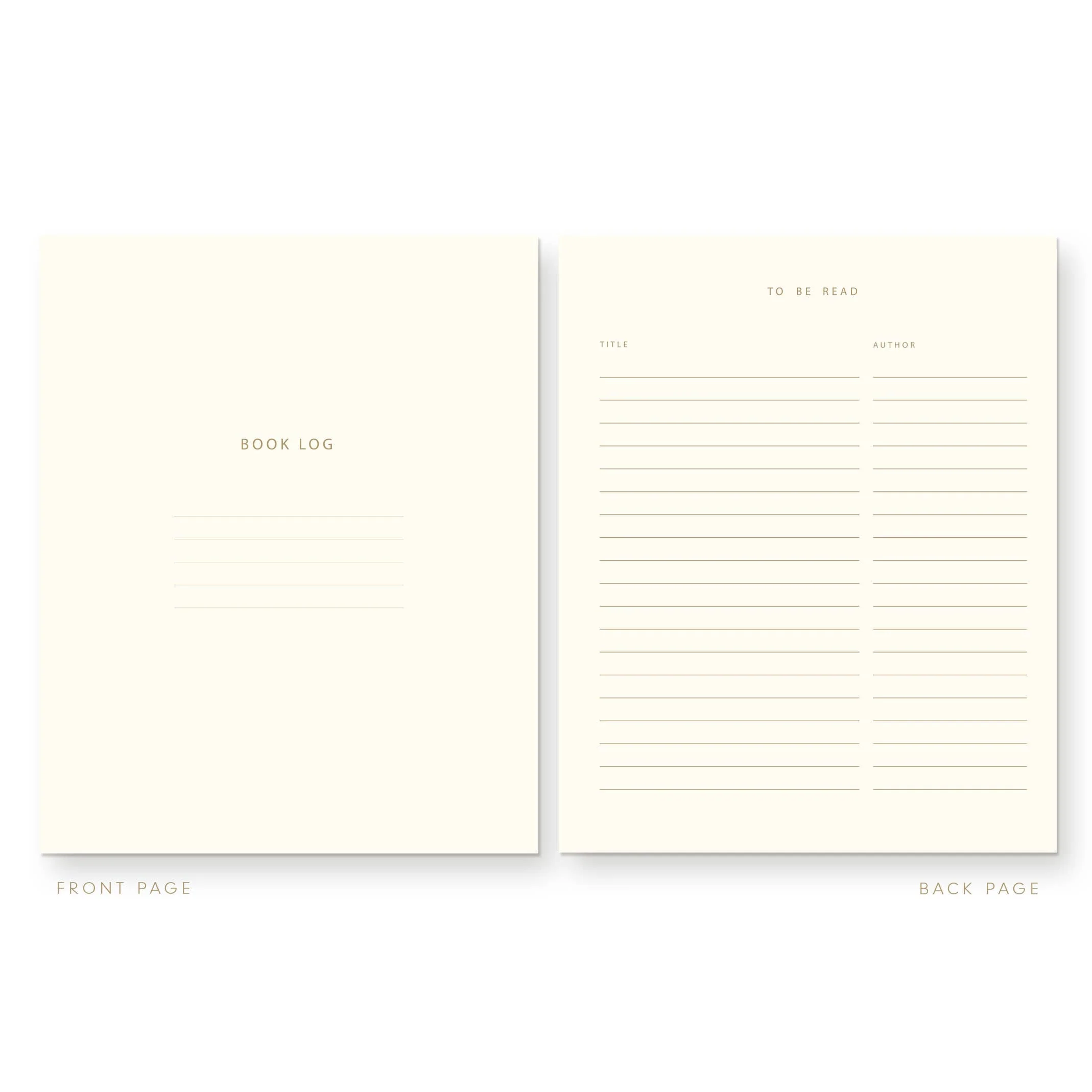 Ruff House Print Shop - Striped Book Log Journal - Image 3
