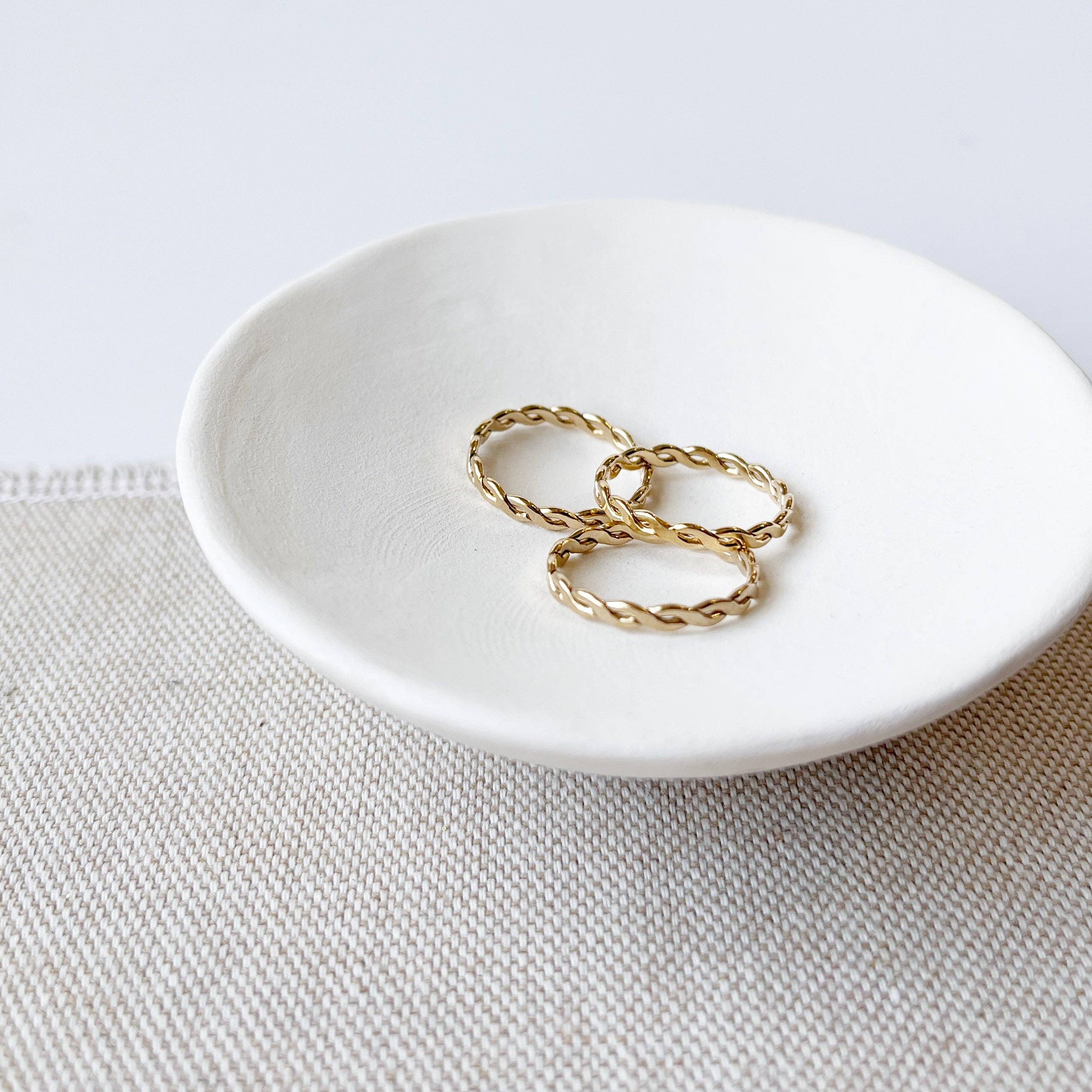 Sarah Cornwell - Blair Ring Gold Filled Size 6 - Image 8